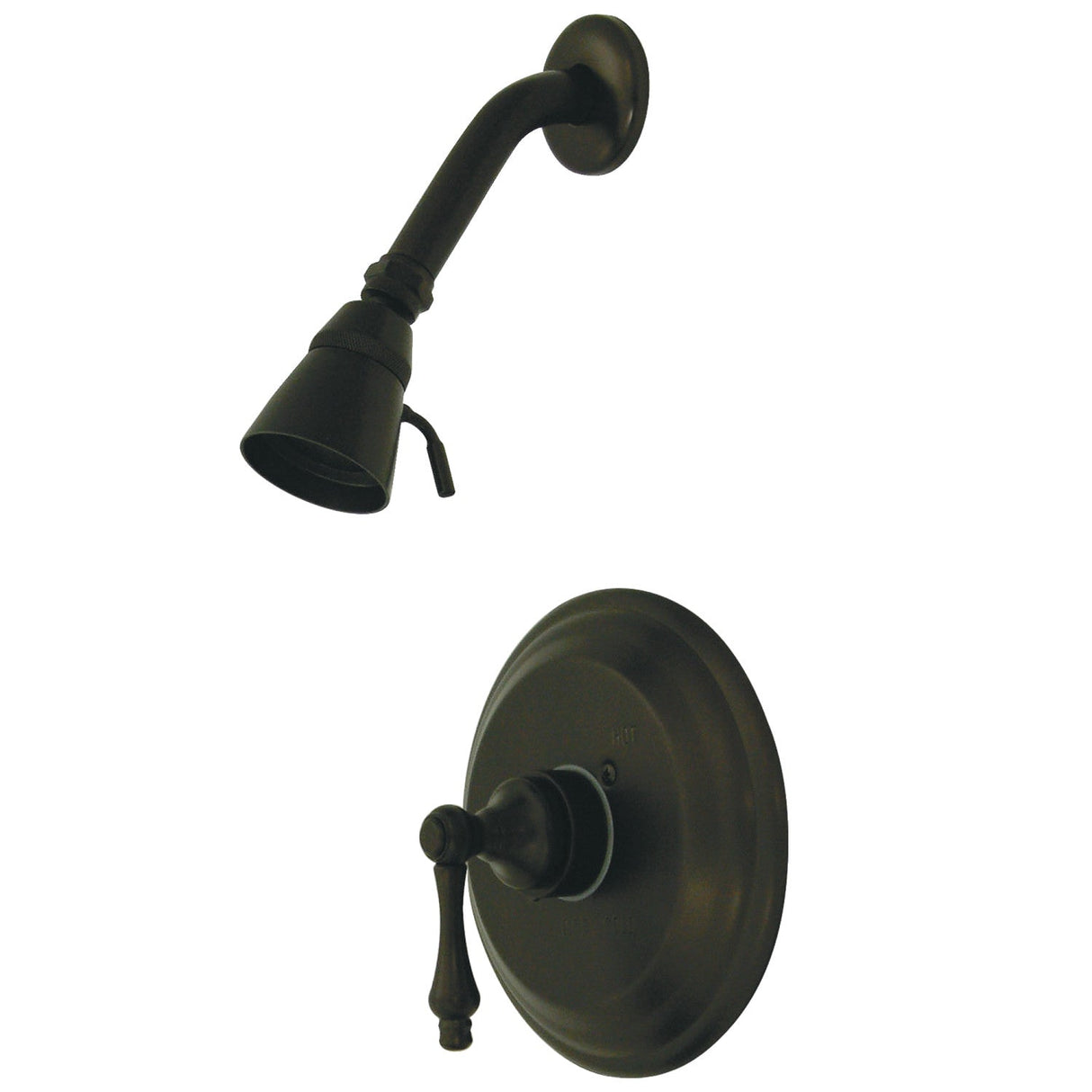 KB3635ALTLT Single-Handle 2-Hole Wall Mount Shower Faucet Trim Only, Oil Rubbed Bronze