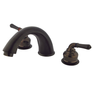 Magellan KB365 Two-Handle 3-Hole Deck Mount Roman Tub Faucet, Oil Rubbed Bronze
