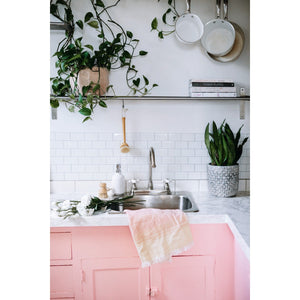 Restoration KB3748PX Two-Handle 3-Hole Deck Mount 8" Centerset Kitchen Faucet, Brushed Nickel