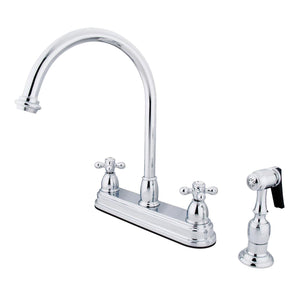 Restoration KB3751AXBS Two-Handle 4-Hole Deck Mount 8