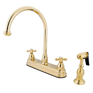 Restoration KB3752AXBS Two-Handle 4-Hole Deck Mount 8