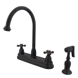 Restoration KB3755AXBS Two-Handle 4-Hole Deck Mount 8