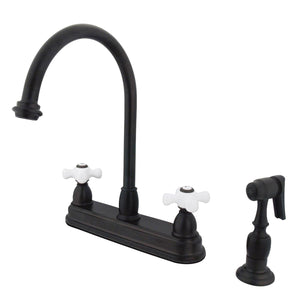 Restoration KB3755PXBS Two-Handle 4-Hole Deck Mount 8
