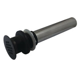 Trimscape KB4005 Brass Grid Bathroom Sink Drain without Overflow, 17 Gauge, Oil Rubbed Bronze