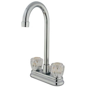 Magellan KB491AC Two-Handle 2-Hole Deck Mount Bar Faucet, Polished Chrome