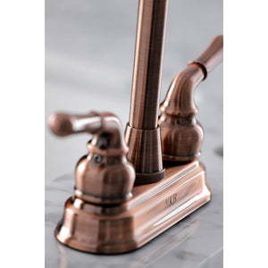 Magellan KB496 Two-Handle 2-Hole Deck Mount Bar Faucet, Antique Copper