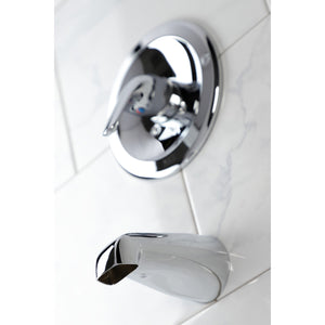 KB531LTO Single-Handle 2-Hole Wall Mount Tub and Shower Faucet Tub Only, Polished Chrome
