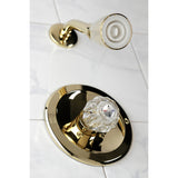 KB532SO Single-Handle 2-Hole Wall Mount Shower Faucet, Polished Brass