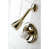 KB532SO Single-Handle 2-Hole Wall Mount Shower Faucet, Polished Brass