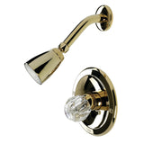 KB532SO Single-Handle 2-Hole Wall Mount Shower Faucet, Polished Brass