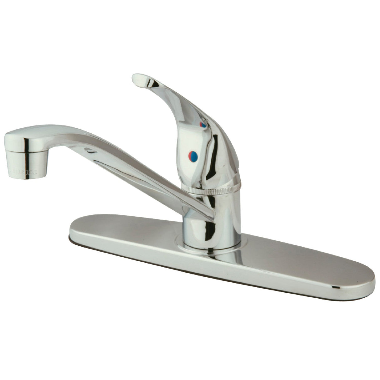Chatham KB5710 Single-Handle 1-or-3 Hole Deck Mount 8" Centerset Kitchen Faucet, Polished Chrome