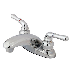 Magellan KB621LP Two-Handle 3-Hole Deck Mount 4" Centerset Bathroom Faucet, Polished Chrome