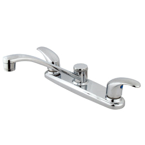Legacy KB6271LL Two-Handle 4-Hole Deck Mount 8" Centerset Kitchen Faucet, Polished Chrome