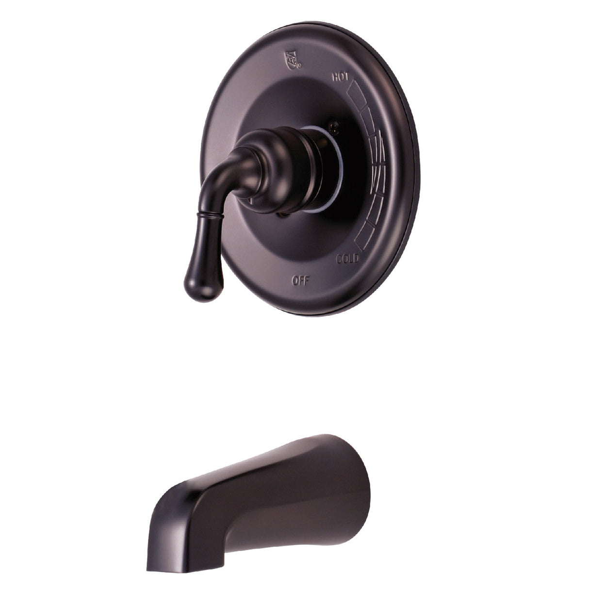 Magellan KB635TO Single-Handle 2-Hole Wall Mount Tub and Shower Faucet Tub Only, Oil Rubbed Bronze