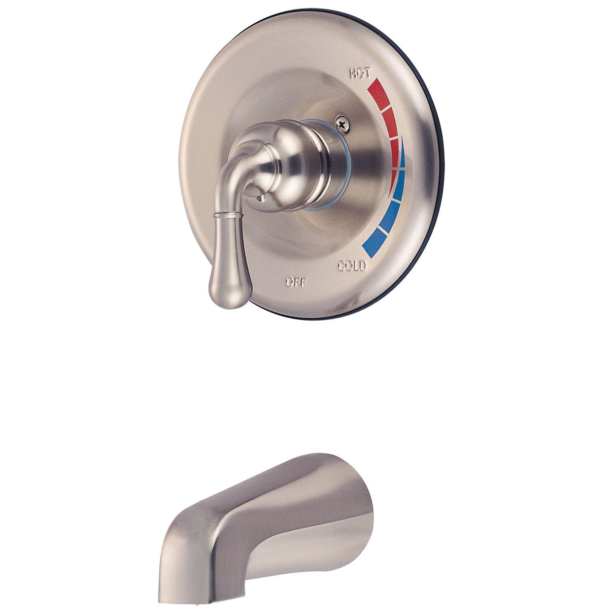 Magellan KB638TO Single-Handle 2-Hole Wall Mount Tub and Shower Faucet Tub Only, Brushed Nickel