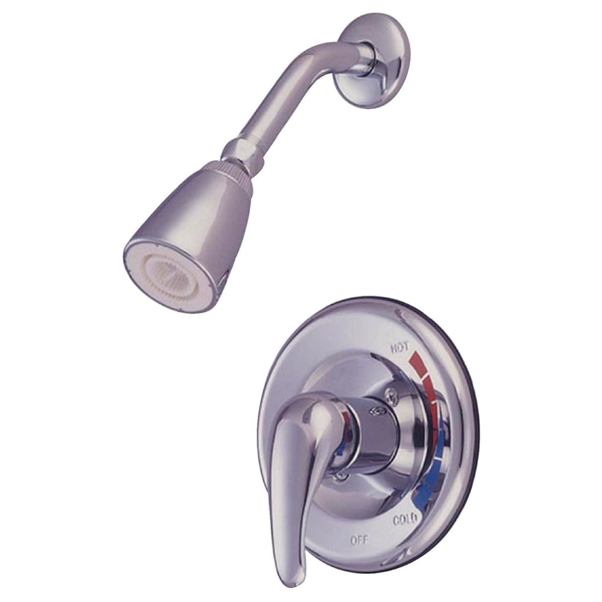 Chatham KB651SO Single-Handle 2-Hole Wall Mount Shower Faucet, Polished Chrome