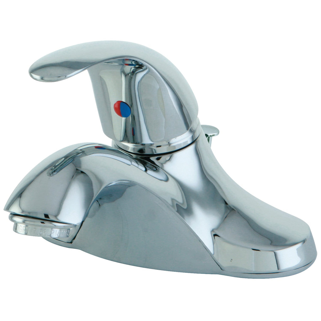 Legacy KB6541LL Single-Handle 3-Hole Deck Mount 4" Centerset Bathroom Faucet with Plastic Pop-Up, Polished Chrome