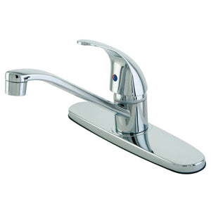 Legacy KB6570LL Single-Handle 1-or-3 Hole Deck Mount 8" Centerset Kitchen Faucet, Polished Chrome