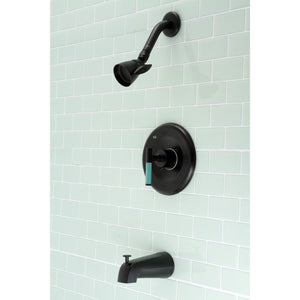 Kaiser KB6630CKL Single-Handle Wall Mount Tub and Shower Faucet, Matte Black