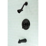 Kaiser KB6630CKL Single-Handle Wall Mount Tub and Shower Faucet, Matte Black