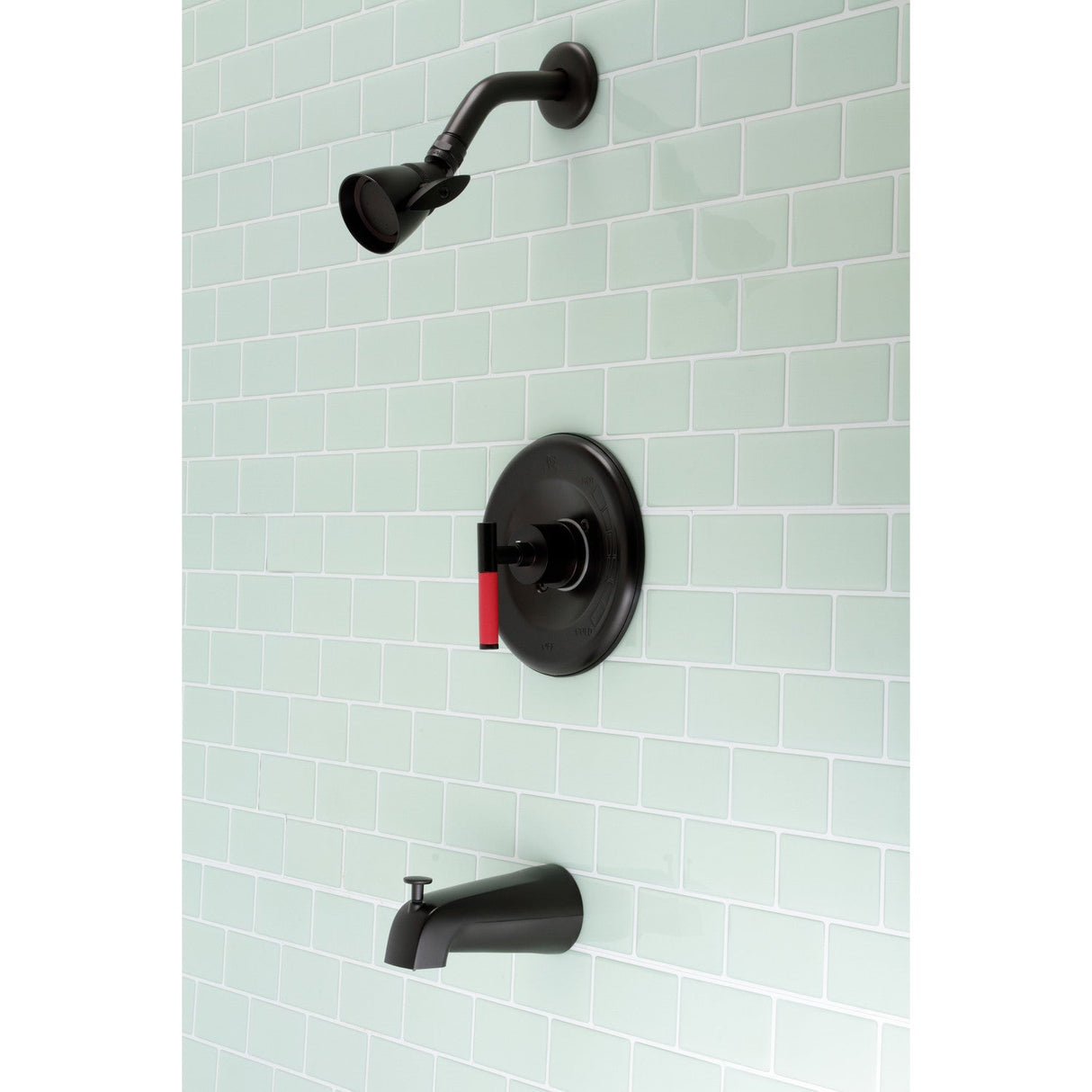 Kaiser KB6635CKL Single-Handle Wall Mount Tub and Shower Faucet, Oil Rubbed Bronze