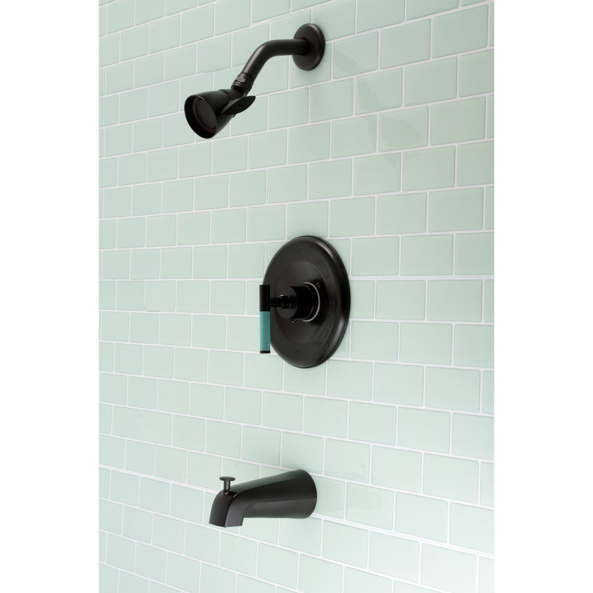 Kaiser KB6635CKL Single-Handle Wall Mount Tub and Shower Faucet, Oil Rubbed Bronze
