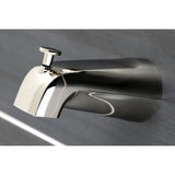 Vintage KB666AX Two-Handle 4-Hole Wall Mount Tub and Shower Faucet, Polished Nickel