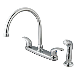 KB6791LLSP Two-Handle 4-Hole Deck Mount 8