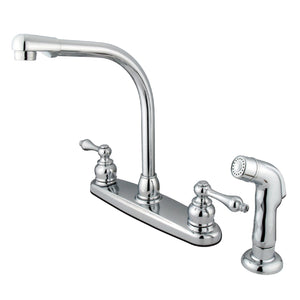 Victorian KB711ALSP Two-Handle 4-Hole Deck Mount 8