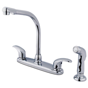 KB711LLSP Two-Handle 4-Hole Deck Mount 8