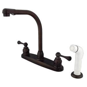 KB715BL Two-Handle 4-Hole Deck Mount 8