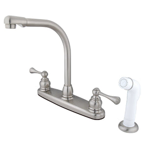 KB718BL Two-Handle 4-Hole Deck Mount 8