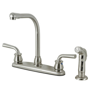 Restoration KB718RXLSP Two-Handle 4-Hole Deck Mount 8