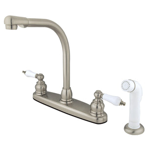 Victorian KB718 Two-Handle 4-Hole Deck Mount 8