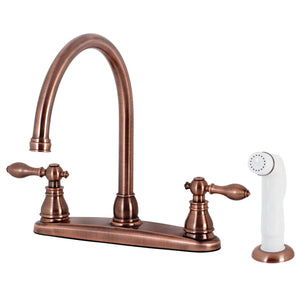 American Classic KB726ACL Two-Handle 4-Hole Deck Mount 8