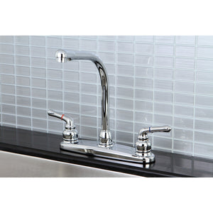 Magellan KB750 Two-Handle 2-Hole Deck Mount 8" Centerset Kitchen Faucet, Polished Chrome
