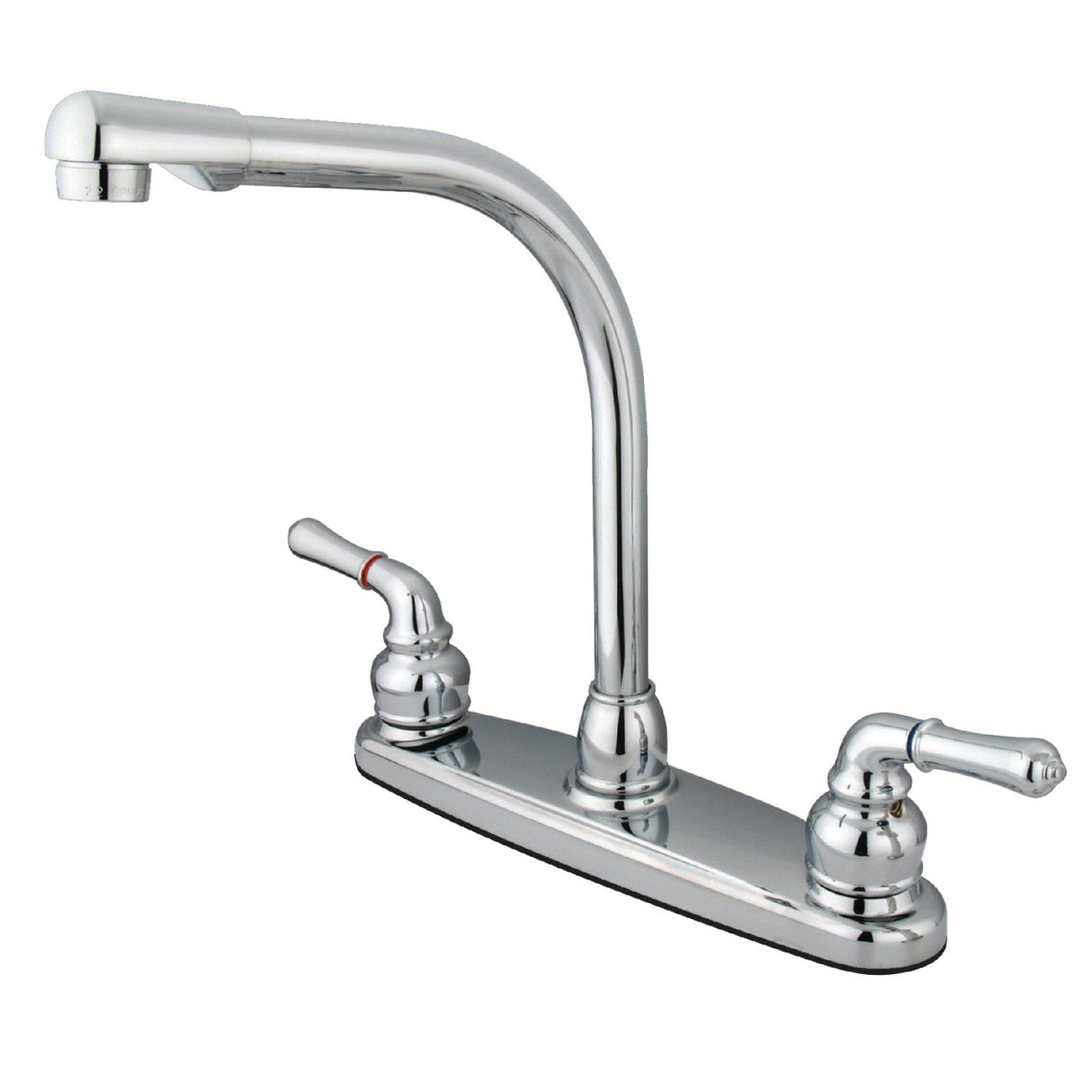 Magellan KB750 Two-Handle 2-Hole Deck Mount 8" Centerset Kitchen Faucet, Polished Chrome