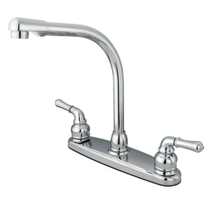 Magellan KB750 Two-Handle 2-Hole Deck Mount 8" Centerset Kitchen Faucet, Polished Chrome