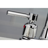 Concord KB8491DL Two-Handle 2-Hole Deck Mount Bar Faucet, Polished Chrome