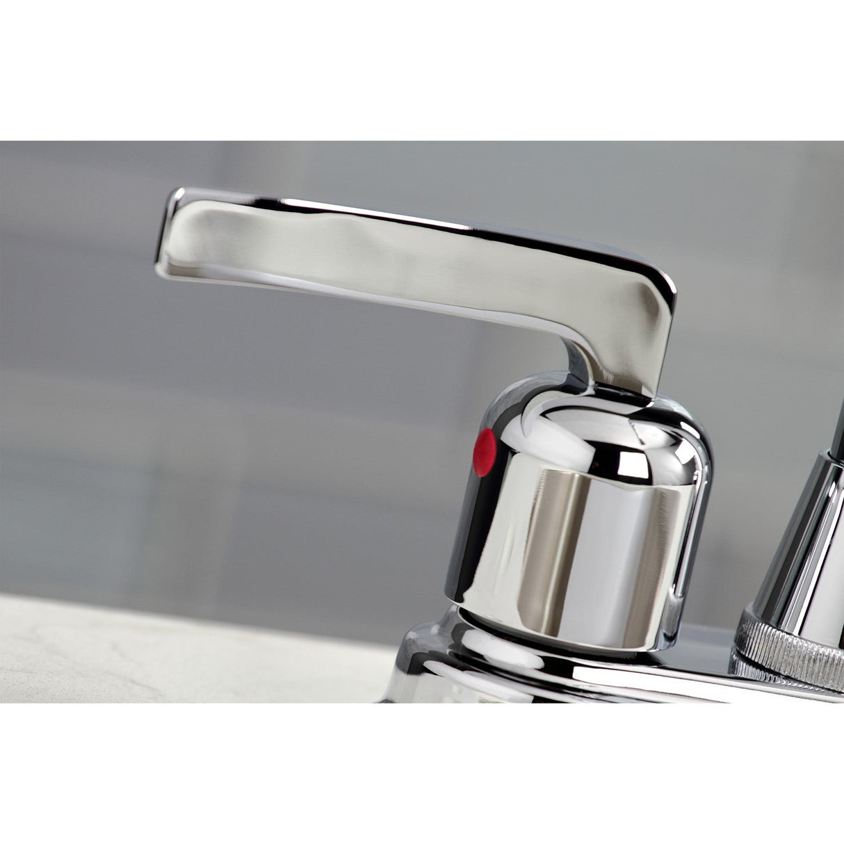 Centurion KB8491EFL Two-Handle 2-Hole Deck Mount Bar Faucet, Polished Chrome