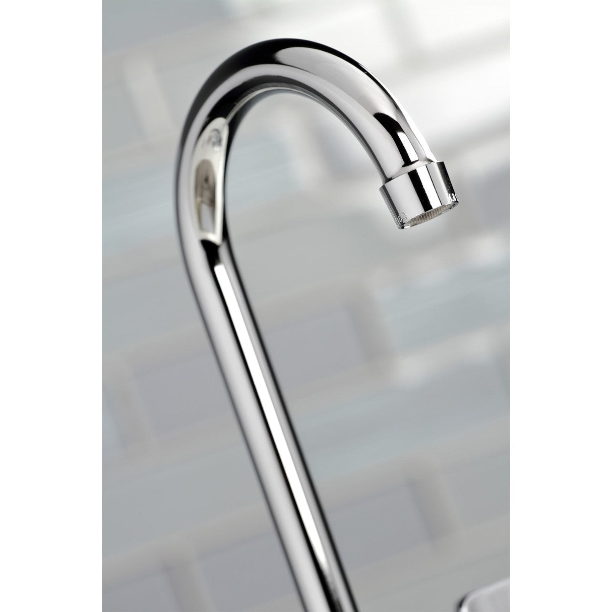 Centurion KB8491EFL Two-Handle 2-Hole Deck Mount Bar Faucet, Polished Chrome