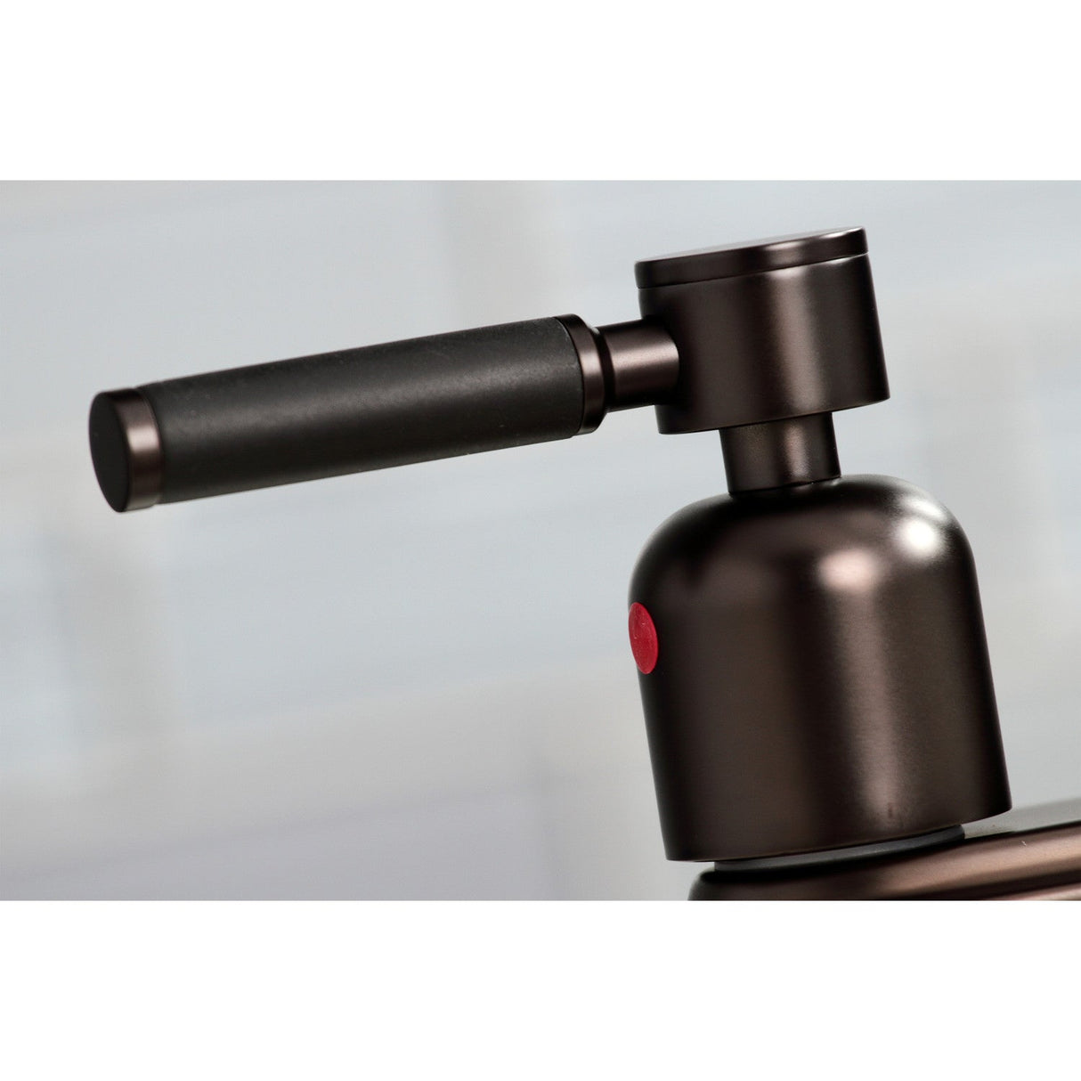 Kaiser KB8495DKL Two-Handle 2-Hole Deck Mount Bar Faucet, Oil Rubbed Bronze