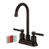 Kaiser KB8495DKL Two-Handle 2-Hole Deck Mount Bar Faucet, Oil Rubbed Bronze