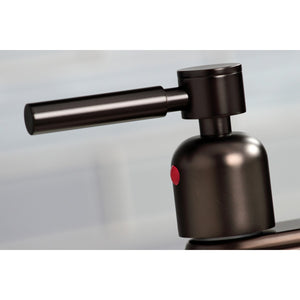 Concord KB8495DL Two-Handle 2-Hole Deck Mount Bar Faucet, Oil Rubbed Bronze