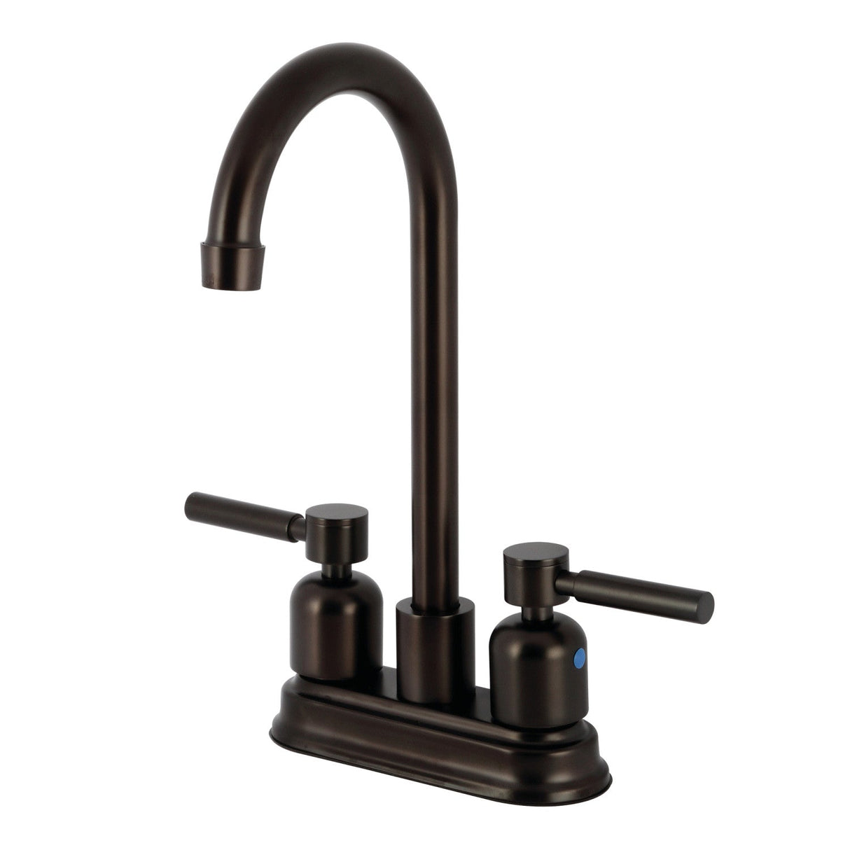 Concord KB8495DL Two-Handle 2-Hole Deck Mount Bar Faucet, Oil Rubbed Bronze