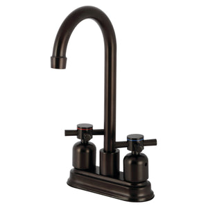 Concord KB8495DX Two-Handle 2-Hole Deck Mount Bar Faucet, Oil Rubbed Bronze