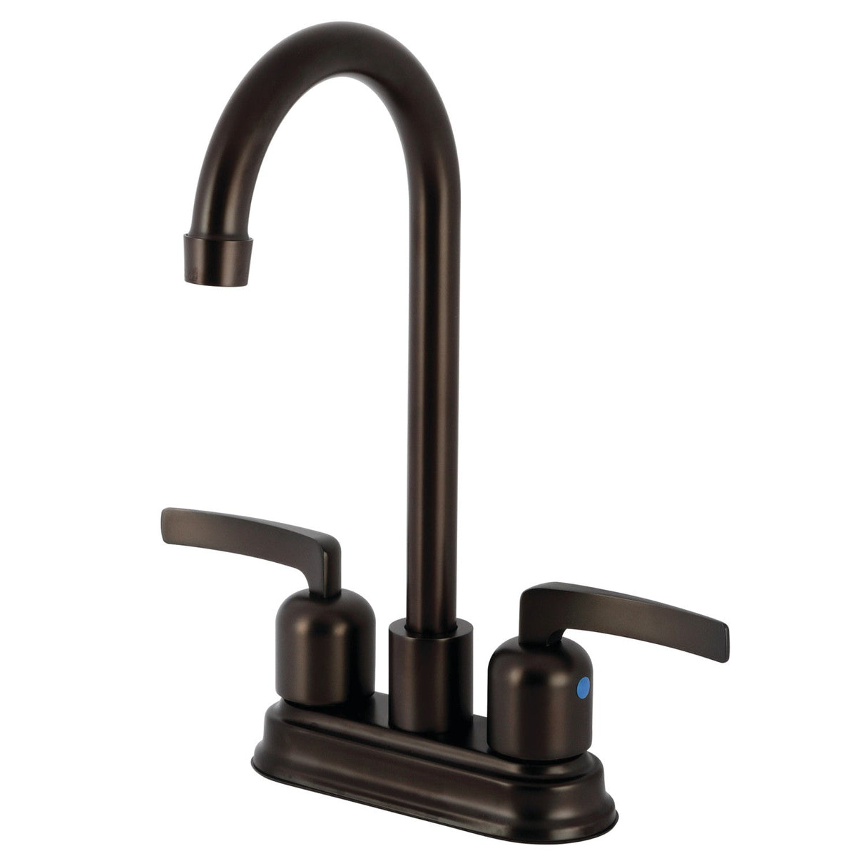 Centurion KB8495EFL Two-Handle 2-Hole Deck Mount Bar Faucet, Oil Rubbed Bronze