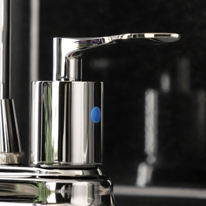 Serena KB8496SVL Two-Handle 2-Hole Deck Mount Bar Faucet, Polished Nickel