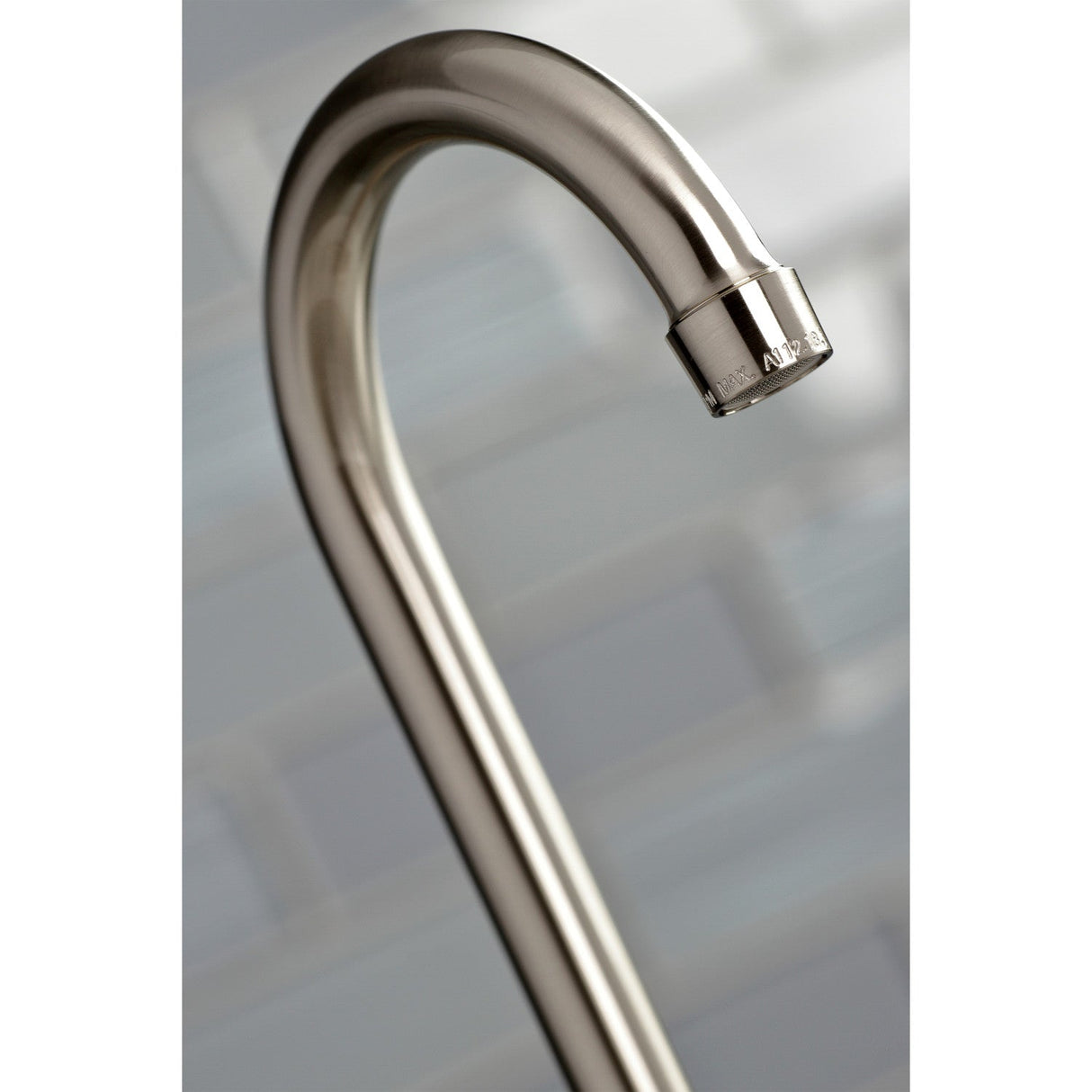 Kaiser KB8498DKL Two-Handle 2-Hole Deck Mount Bar Faucet, Brushed Nickel