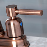 Concord KB849DLAC Two-Handle 2-Hole Deck Mount Bar Faucet, Antique Copper